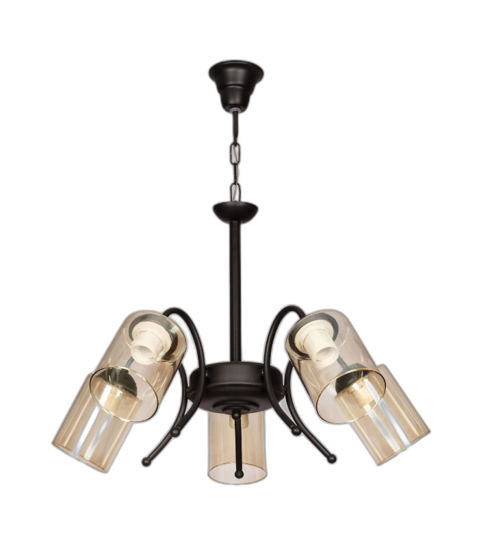 چراغ آویز 5 شعله چشمه نور